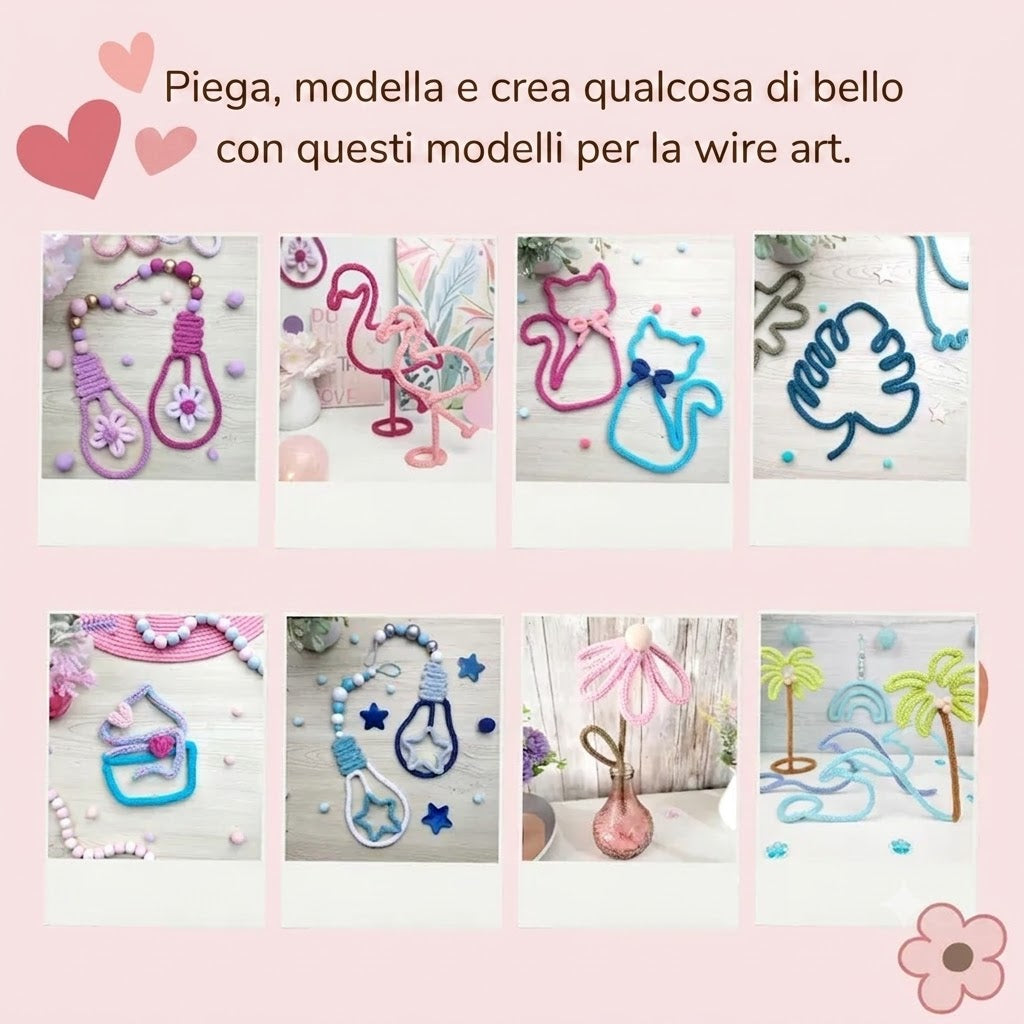 Wire Art Figure Templates: 230+ Bending Patterns (Digital PDF Download