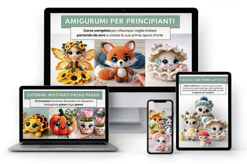 Amigurumi Facile® - Impara l'arte dell'amigurumi da casa e crea una seconda entrata in 14 giorni