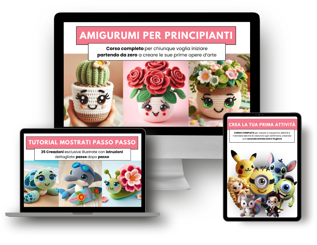 Easy Amigurumi® - Learn the art of amigurumi from home and create a second income in 14 days