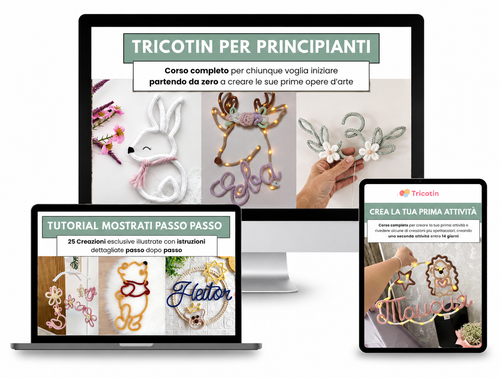 Tricotin Facile - Impara l'arte del tricotin da casa e crea una seconda entrata in 14 giorni