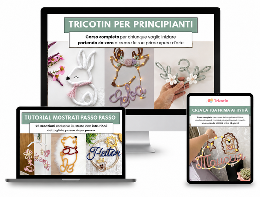 Tricotin Facile - Impara l'arte del tricotin da casa e crea una seconda entrata in 14 giorni