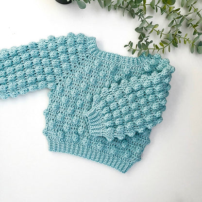 Schema per maglione all'uncinetto per neonati e bambini - dalla nascita fino ai 10 anni